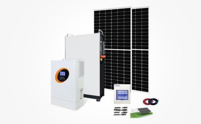 5.5千瓦到33 KW太陽能家庭系統選項